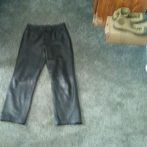 Leather pants